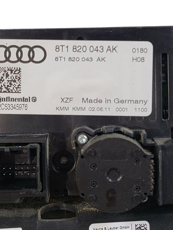 Temperature Control Dual Zone With Sport Seat Fits 08-13 AUDI A5 64935