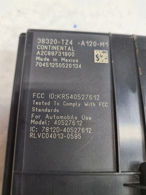 TLX       2015 Chassis ECM 606152