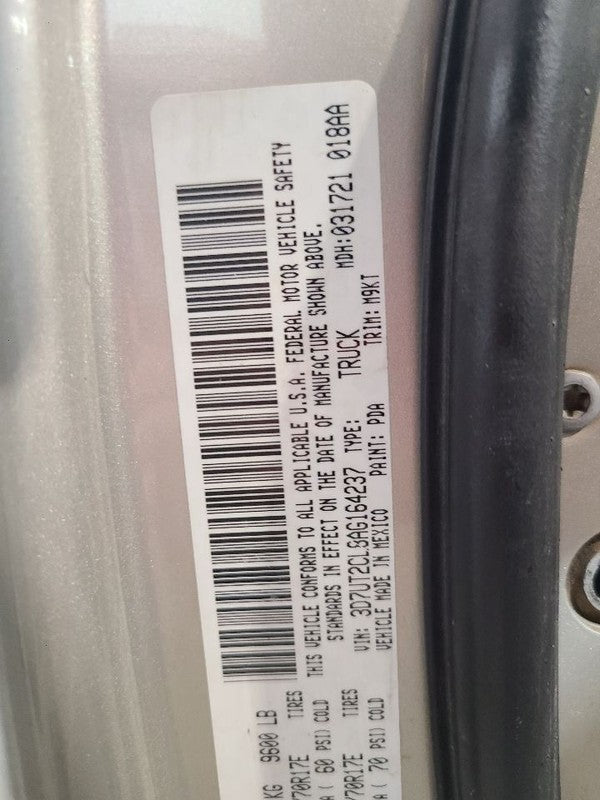 Passenger Side View Mirror Power Trailer Tow Fits 10 DODGE 2500 PICKUP