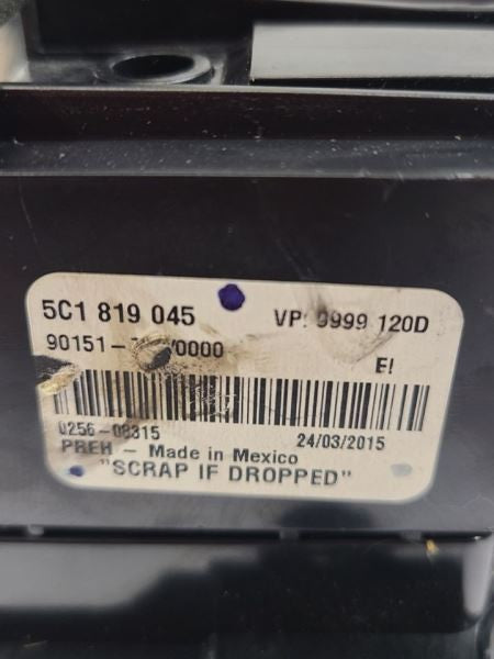 Temperature Control Single Zone Climatic Fits 15-17 JETTA GLI 585148