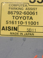 Chassis ECM Driver Park Assist Fits 05-06 LEXUS GX470 671084