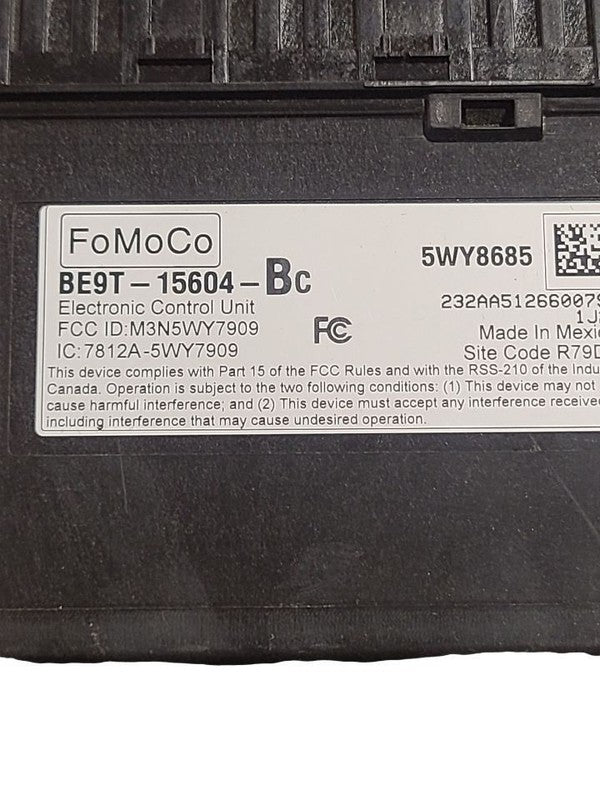 Chassis ECM Theft-locking Center Dash Mounted Fits 10-12 MKT 643946