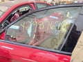 Driver Front Door Glass Sedan With Black Belt Moulding Fits 17 GIULIA 