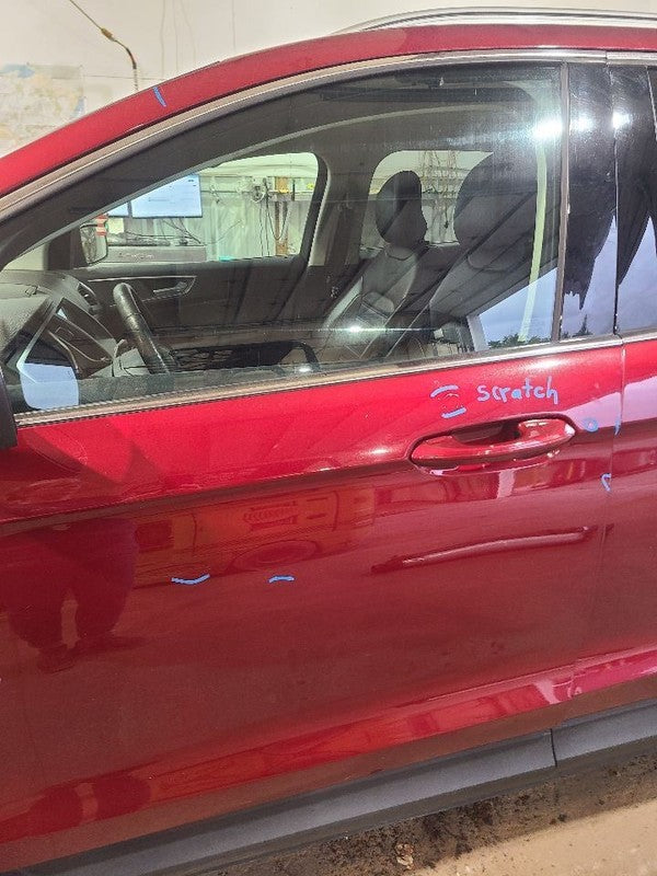 Driver Front Door Tempered Glass Fits 15-24 EDGE 676286