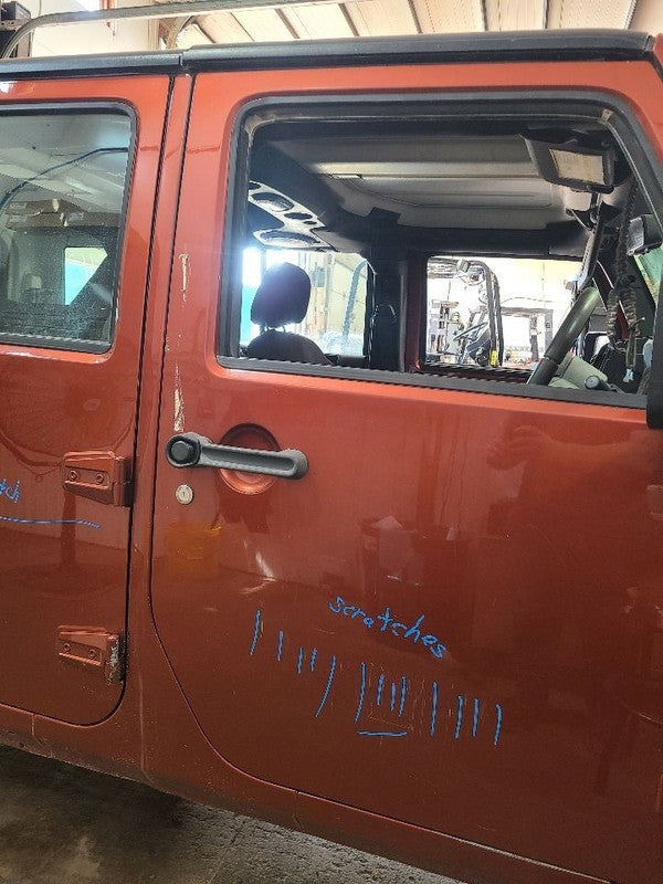 Passenger Front Door VIN W 6th Digit Jk Body Fits 11-18 WRANGLER 67430