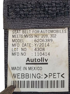 RDX       2015 Seat Belt Rear 595299