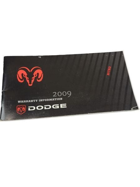 NITRO     2009 Owners Manual 572239