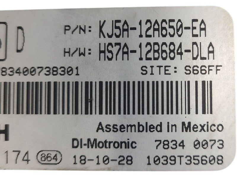 Engine ECM Electronic Control Module 2.0L VIN 9 8th Digit Fits 20 MKZ 