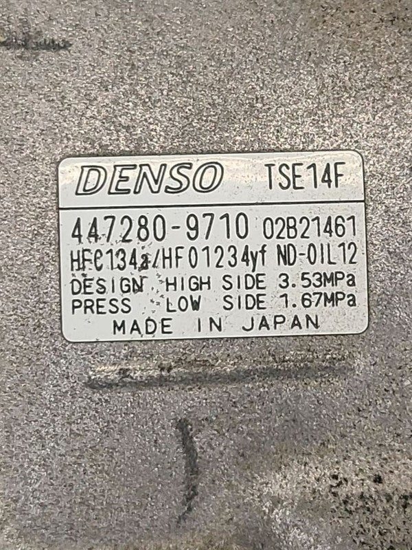 AC Compressor Fits 17-19 LEGACY 651571