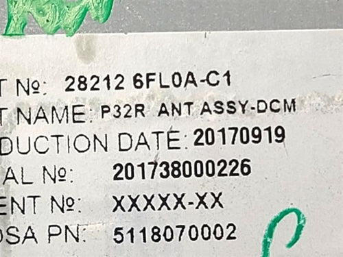 Chassis ECM Antenna Amplifier Module Fits 2018 ROGUE 583726 282126FL0A