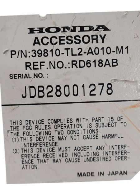 Info-GPS-TV Display Screen US Market With Nav Fits 09 TSX 285394 39810