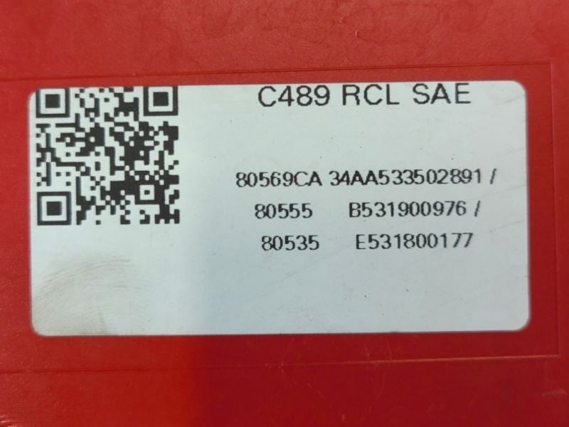 Driver Tail Light Upper Liftgate Mounted Fits 15-19 MKC 583529