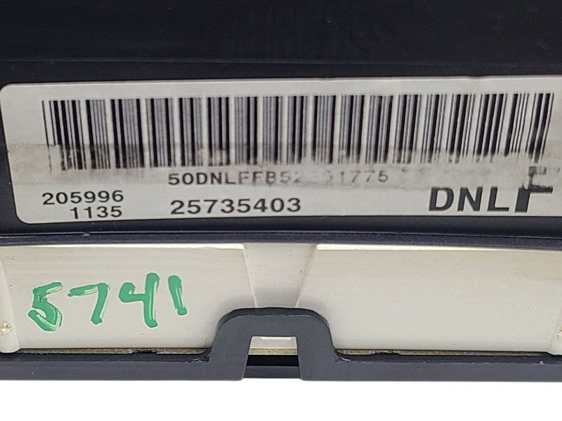 Speedometer Cluster US With Tachometer Fits 02-05 LESABRE 680672