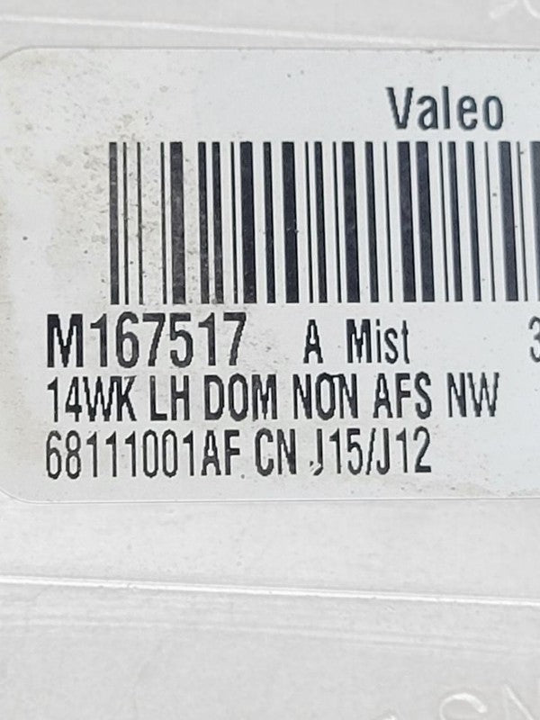 Driver Left Headlight Limited HID Fits 14-15 GRAND CHEROKEE 667420