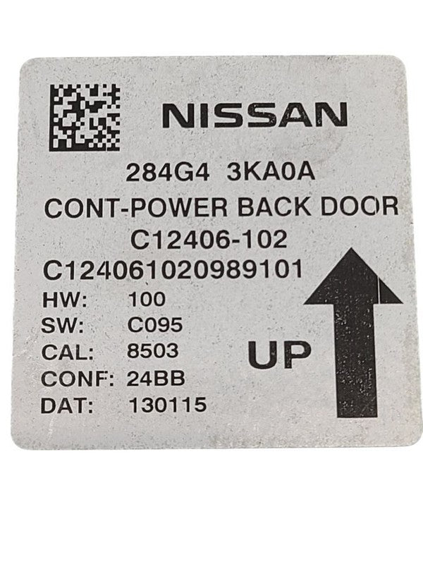 Chassis ECM Door Power Liftgate Control Fits 13 PATHFINDER 608668
