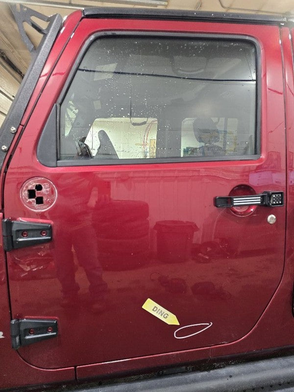 Driver Front Door VIN W 6th Digit Jk Body Full Door Fits 11-18 WRANGLE