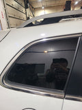 Passenger Quarter Glass Privacy Tint Chrome Trim Fits 14-18 CHEROKEE 6