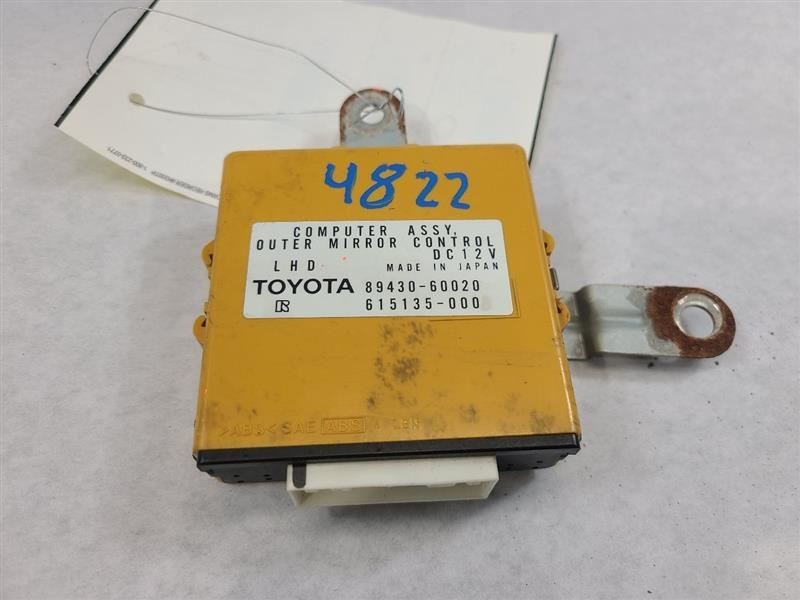 Chassis ECM Memory Outer Mirror Fits 98-02 LEXUS LX470 605296