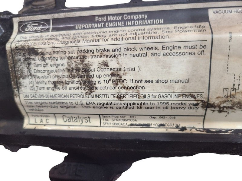 Engine 7.5L VIN G 8th Digit Fits 93-97 FORD F250 PICKUP 671908