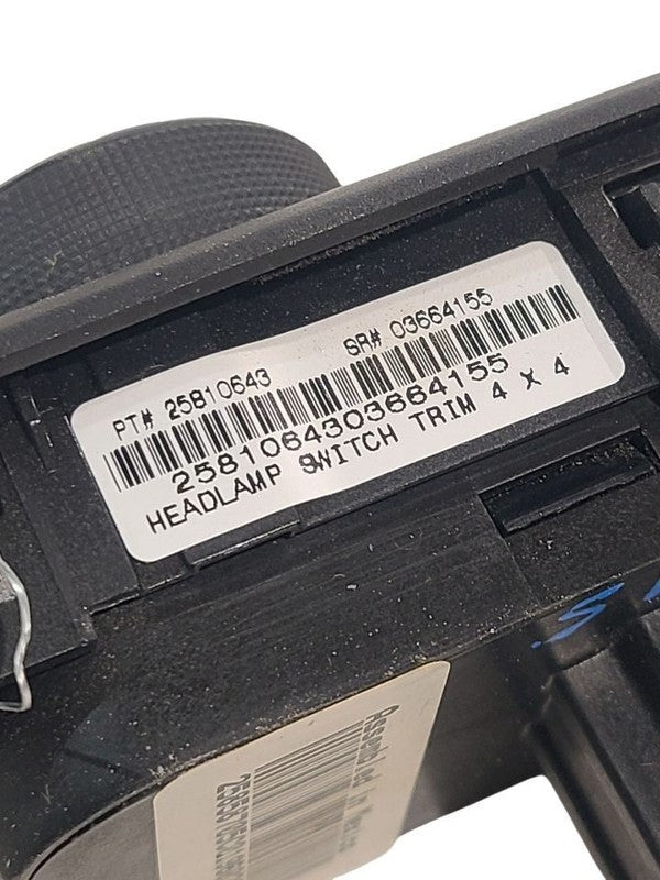 SUBURBN15 2011 Dash/Interior/Seat Switch 650006