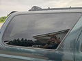 Passenger Quarter Glass With Antenna Privacy Tint Fits 96-02 4 RUNNER 