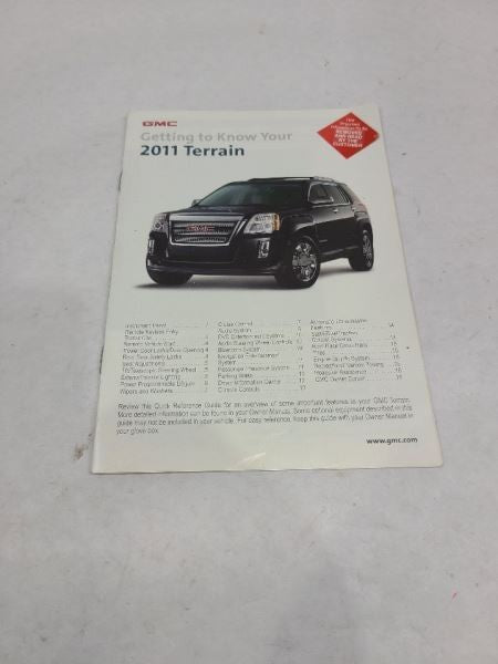 TERRAIN   2011 Owners Manual 551988