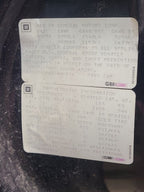 Passenger Right Quarter Glass Station Wgn Vent Fits 91-96 CAPRICE 6584