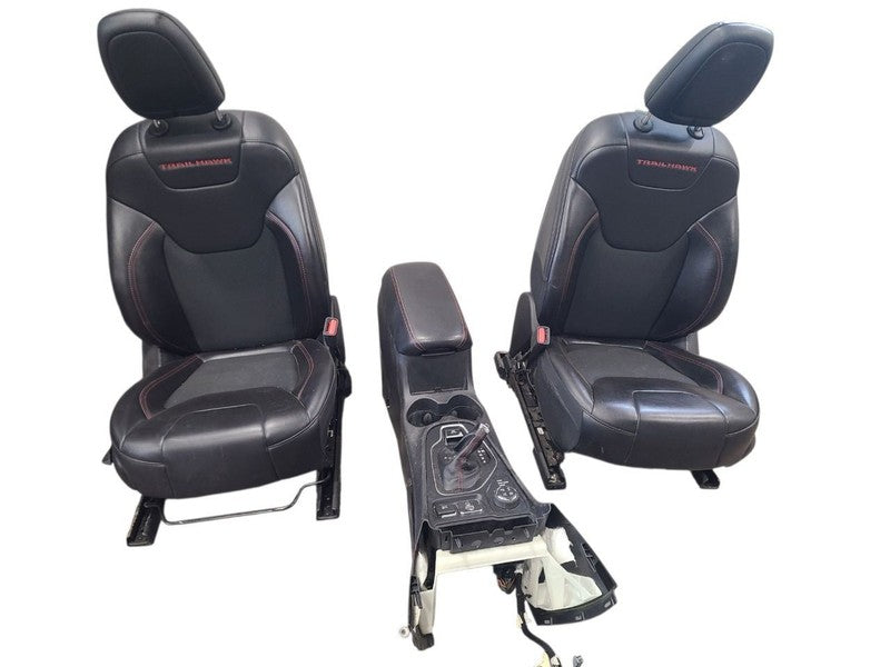 Driver Front Seat Electric Leather Without Memory Fits 15-22 CHEROKEE 