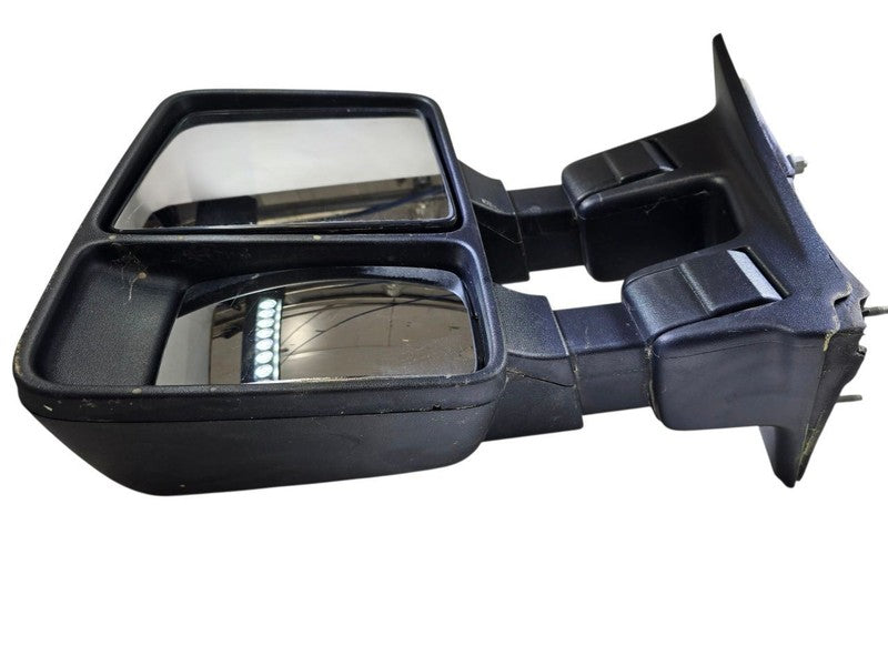 Driver Side View Mirror Manual Dual Arms Fits 13-16 FORD F250SD PICKUP