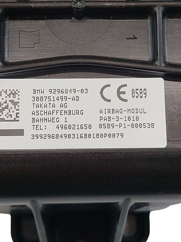 Passenger Right Air Bag Passenger Dash Fits 16-22 BMW X1 632524