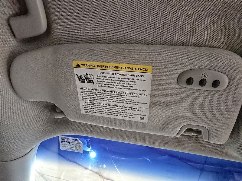 Driver Sun Visor Illuminated Metal Roof Fits 15-17 MKZ 612206