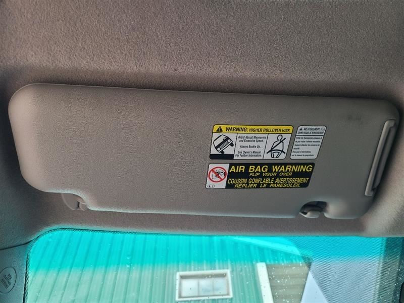 Driver Left Sun Visor Without Illumination Fits 08-10 HIGHLANDER 60312