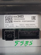 Info-GPS-TV Screen Display Only Fits 22-26 SILVERADO 1500 671465 85563