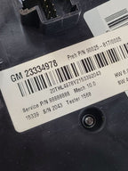 Audio Equipment Radio Control Panel ID 23334978 Fits 16 EQUINOX 649036