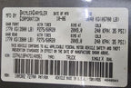 REAR RAM1500   2007 Driver's Side Retractor Seat Belt Rear 581762