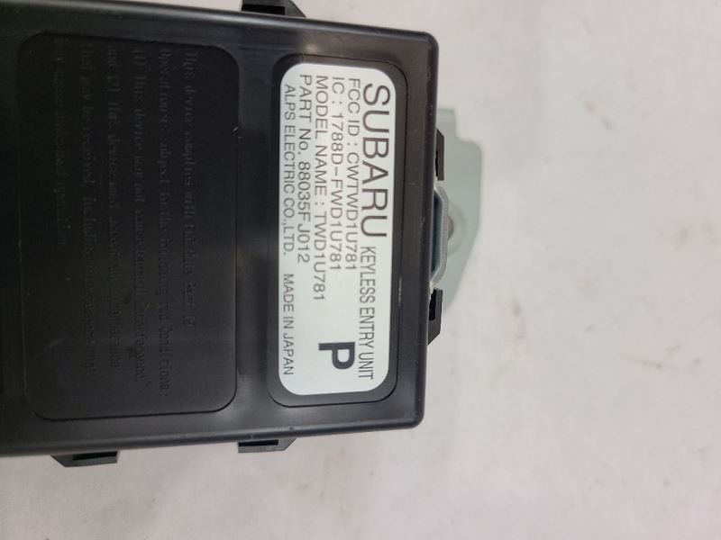 Chassis ECM Theft-locking Keyless Control Unit US Market Fits 15-18 WR