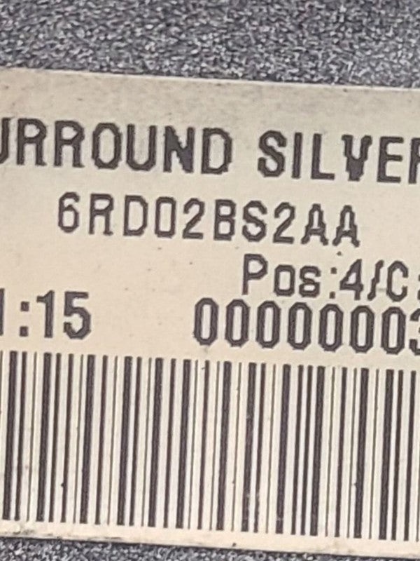 Grille Upper Silver Surround Fits 19-22 PROMASTER 1500 VAN 670485