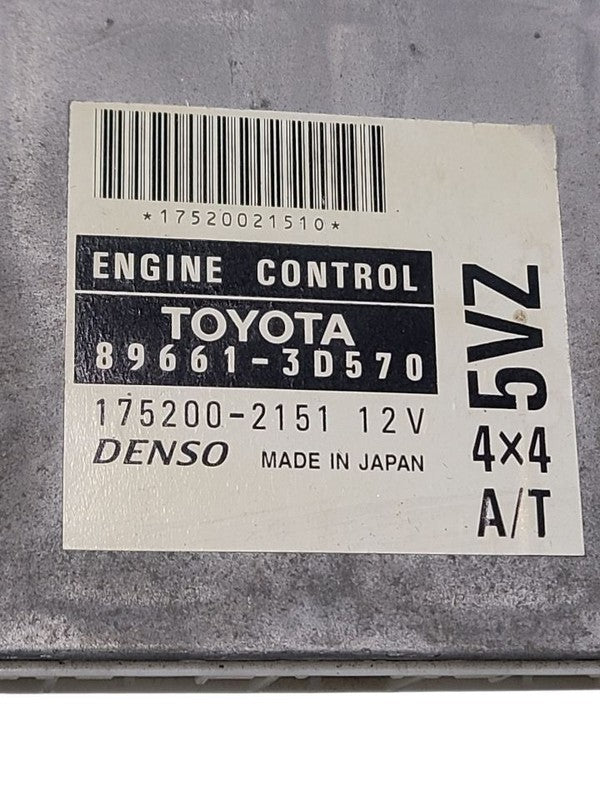 Engine ECM Electronic Control Module Right Hand Dash Fits 99 4 RUNNER 