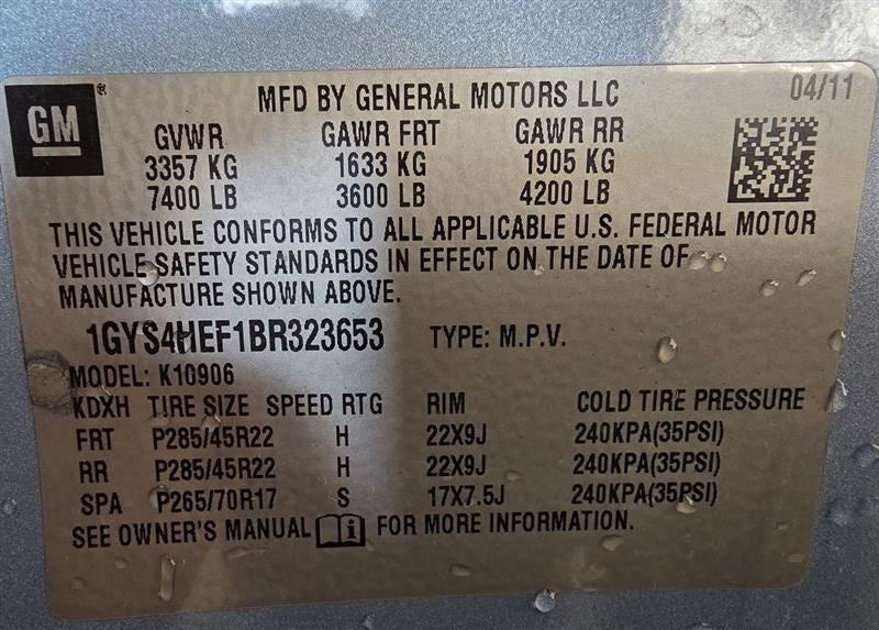 Roof Glass Fits 07-14 ESCALADE 609341