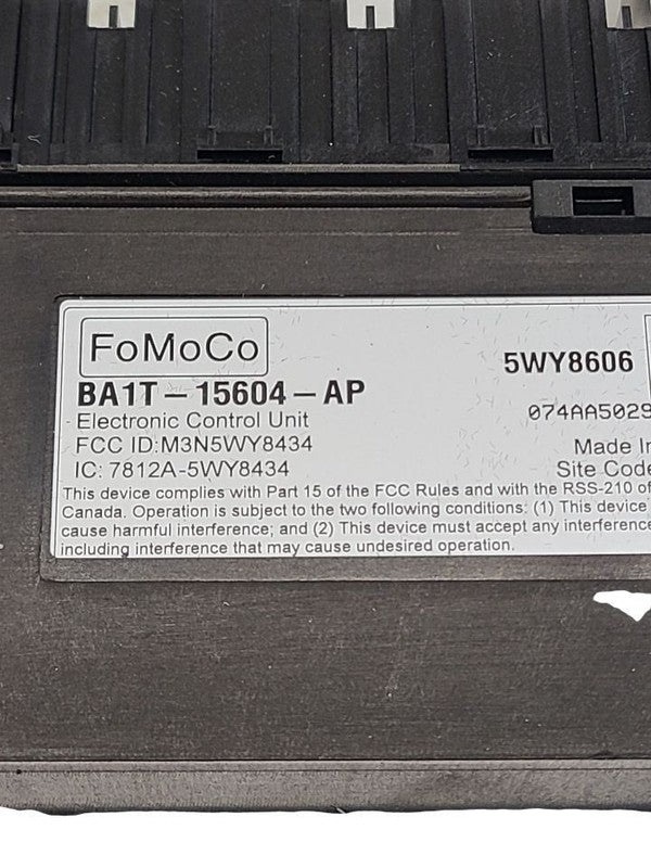 MKX       2011 Chassis ECM 638868
