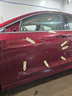 Driver Front Door Electric Sedan Tempered Glass Fits 15-17 200 619390