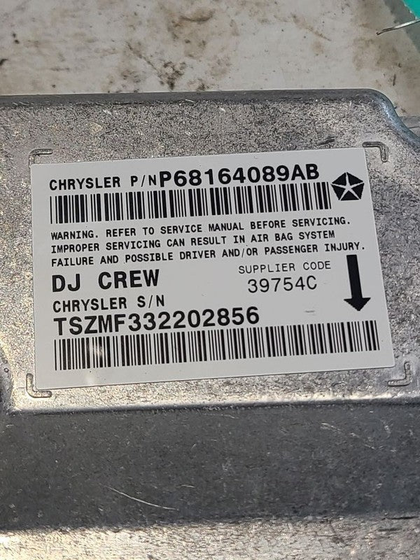 Chassis ECM  Crew Cab Thru 1/15/2012 Fits 12 DODGE 2500 PICKUP 671451