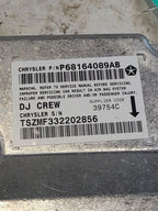 Chassis ECM  Crew Cab Thru 1/15/2012 Fits 12 DODGE 2500 PICKUP 671451