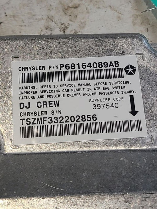 Chassis ECM  Crew Cab Thru 1/15/2012 Fits 12 DODGE 2500 PICKUP 671451