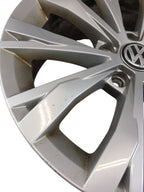 Wheel 17x7 Alloy 10 Spoke Silver Fits 18-20 TIGUAN 659964