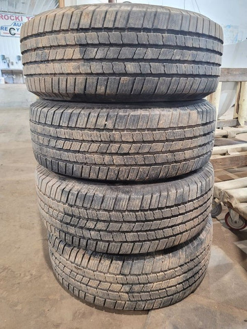 3 Used Tires 265-60-18  Michelin 10/32 662240