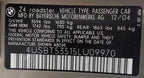 Chassis ECM Theft-locking Alarm Rdstr Fits 03-08 BMW Z4 487750