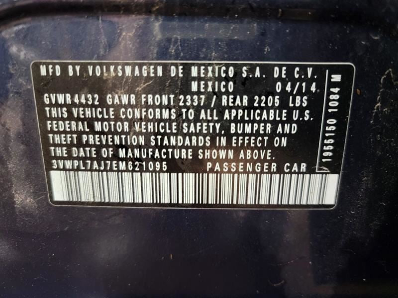 Fuel Pump Assembly Sedan In Tank 2.0L Diesel Fits 09-14 JETTA 569119