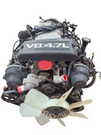 Engine 4.7L VIN T 5th Digit 2UZFE Engine 8 Cylinder Fits 00-04 TUNDRA 