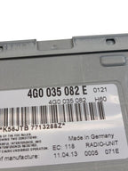 Audio Equipment Radio Receiver Trunk Mounted Fits 10-17 AUDI A5 632256